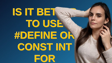 Arduino: Is it better to use #define or const int for constants?