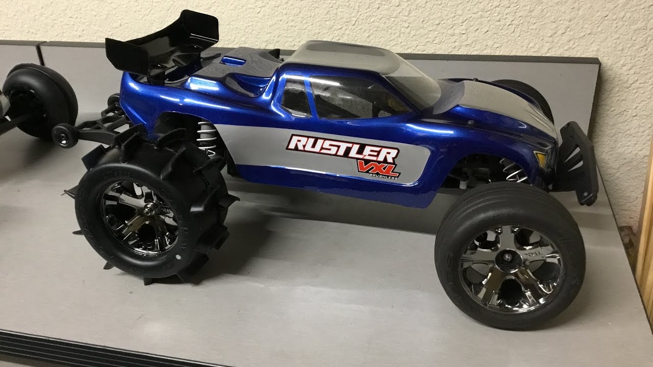 rustler vintage vxl traxxas