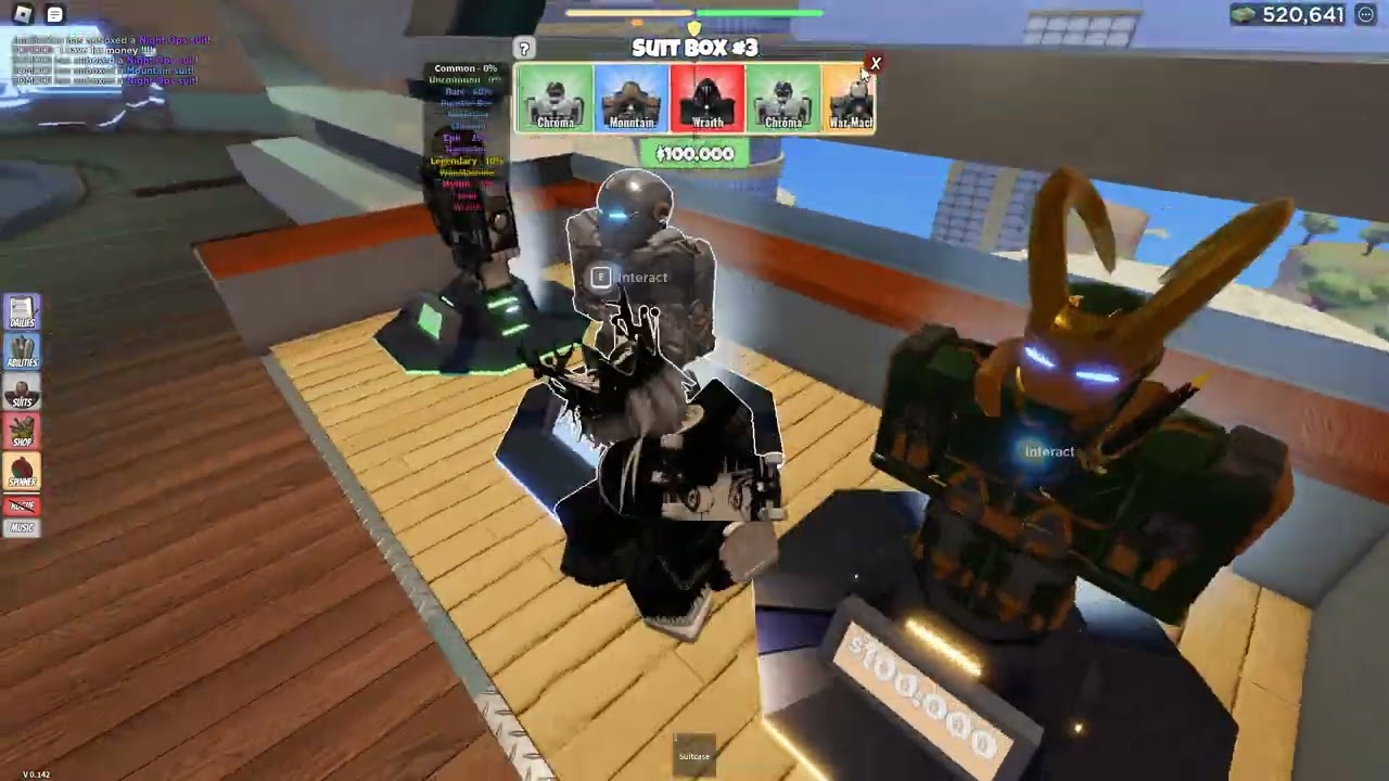 Roblox War Machines Spining the 1M Character wheel