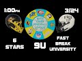 6 stars vs fast break university 9u