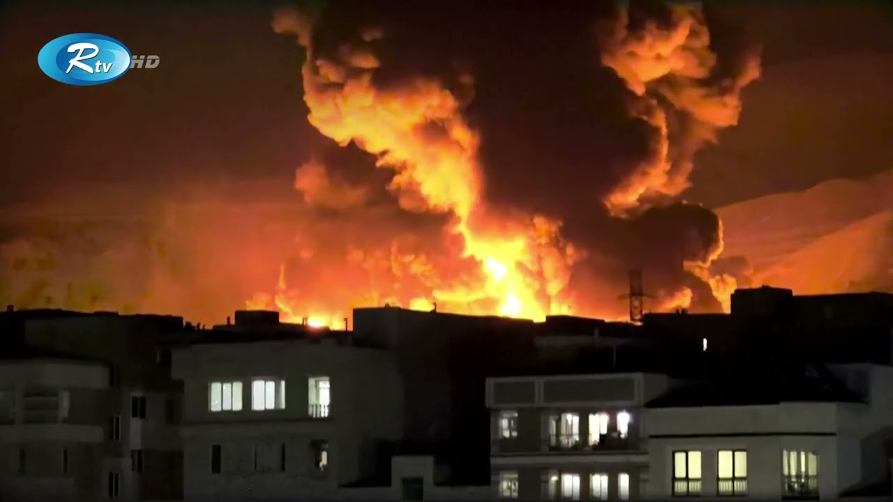 ইরানের হামলায় বাদ যাচ্ছেনা বাহরাইন, কাতারও! | Iran | quter | USA | Rtv News