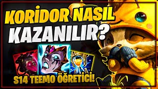 Rakibe 10 Dk'da 50 MİNYON Fark Atan TEEMO İle Koridor Nasıl KAZANILIR?