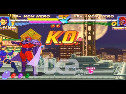 Marvel Super Heroes Glitch Standing KO