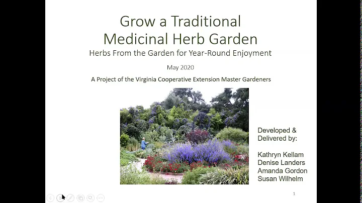 Grow a Traditional Medicinal Herb Garden