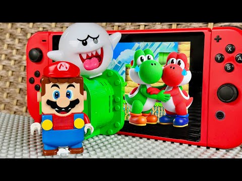 Lego Mario tries