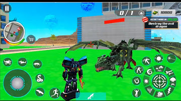 Flying shark Robot game | Android Gameplay HD | part 1