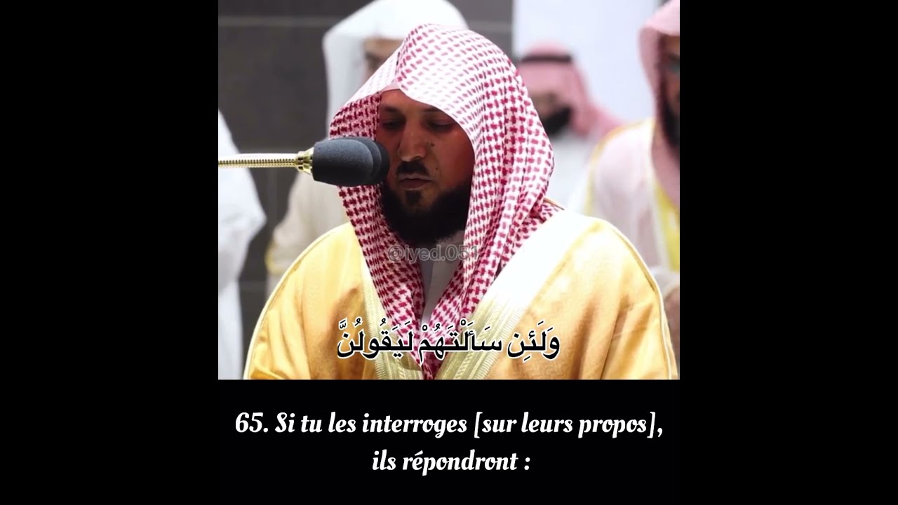 Sourate 09  At Tawbah  Maher Al Muaiqly  Traduction du sens en Franais