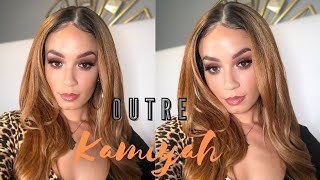 OUTRE KAMIYAH! Melted Hairline HD Lace Front Wig! Natural Affordable Synthetic Wig