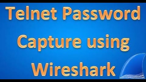 How to Capture Telnet password using Wireshark step by step. | Online Training | www.pentesting.in