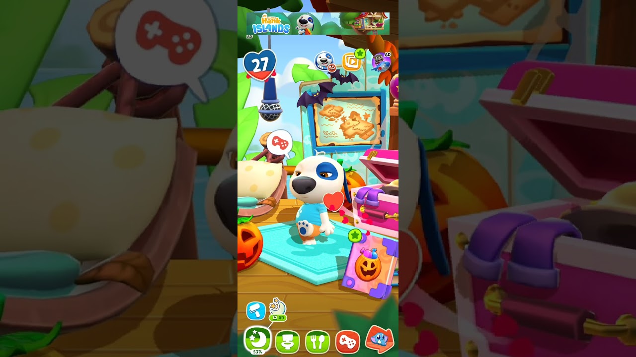 My Talking Hank part #6 #mytalkinghank #gameplay #GCVBchannel #gaming