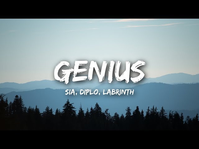 LSD - Genius (Lyrics) ft. Sia, Diplo, Labrinth class=