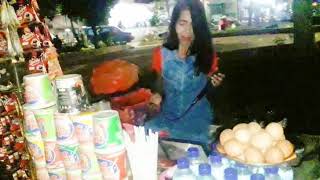 DJ SISKAH pedagang kaki lima pusing..akibat jualan sepi
