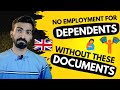 Without these documents dependents will not get the job in the UK | Dependent VISA #dependentvisa