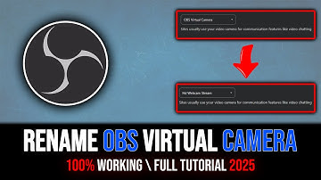 How to Rename OBS Virtual Camera | OBS Virtual Camera Name Change (100% Working)
