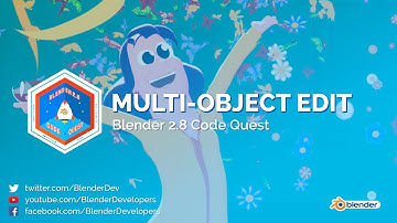Multi-Object Editing in Blender 2.8! - Code Quest