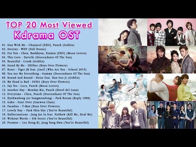 Top 20 Korean OST - Most Viewed Kdrama OST - Favorite Korean Drama OST Playlist 2021 class=
