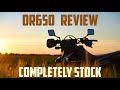 STOCK SUZUKI DR650 REVIEW. Is it any good stock?