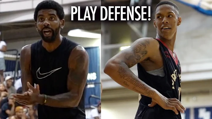 Kyrie Irving GETS HEATED & CHALLENGES TEAM! Hansel...