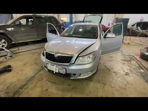 Skoda Octavia A5 полный разбор двери