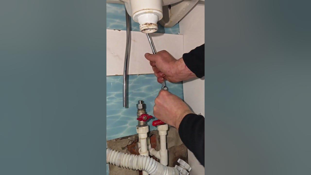 смеситель на жёсткой подводке - YouTube