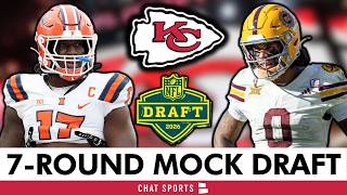 Kansas City Chiefs 2026 NFL 7-Round Mock Draft: Chiefs Add ELITE WR In Top 10!