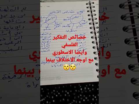 الفرق بين التفكير الفلسفي والتفكير الاسطوري