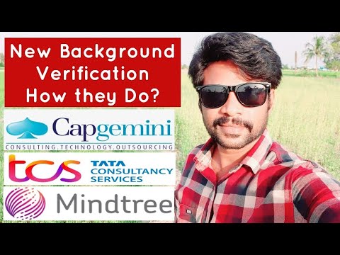 New Background Verification Process in Cabgemini, TCS and Mindtree, How  they do?detailed Explanation - YouTube