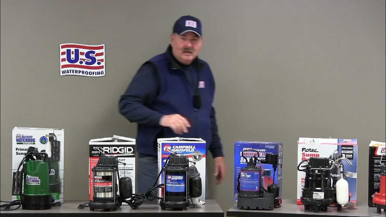 Sump Pump Reviews Sump Pump Float Switches YouTube
