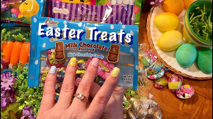 ASMR Easter Treats (No talking) Making treat bags ...