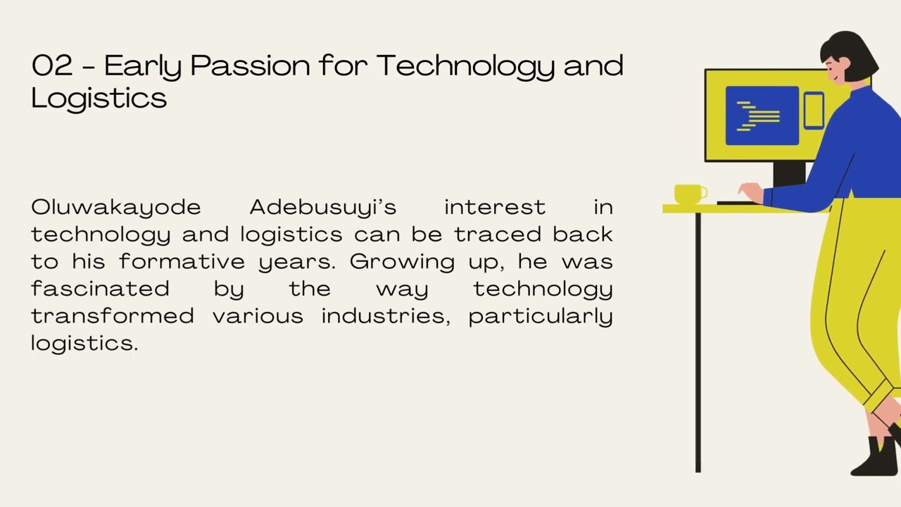 How Oluwakayode Adebusuyi is Using Data Analysis to Revolutionise the Logistics Sector