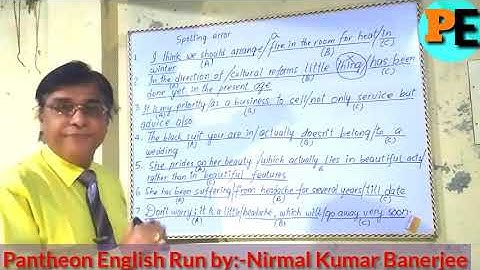 Common Errors part 3