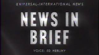 ARCHIVE NEWSREEL - Events from 1960 (1 of 2)