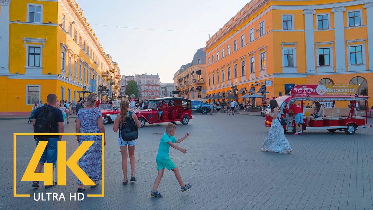 Weekend Trip to Odessa - 4K Urban Life Video with Music - Short Preview Video