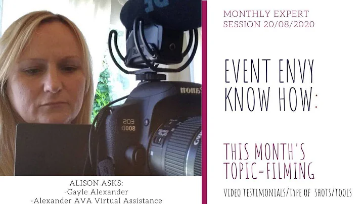 Making Events Easy-Video creation and editing with...
