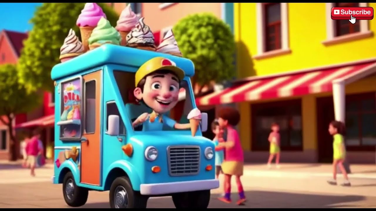 🎶 Kids Songs Mashup: The Wheels on the Bus, Ice Cream Truck, Old MacDonald,and Twinkle Little Star 🎶