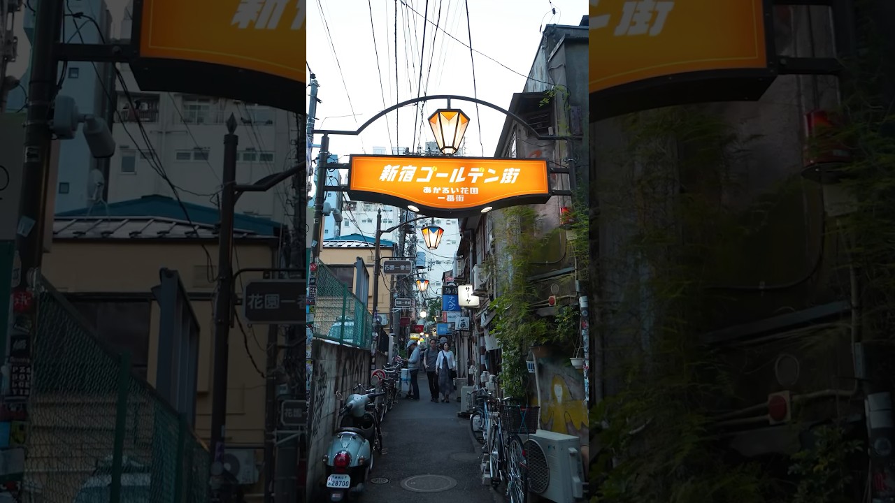 Tokyo's Tiny Bar Labyrinth: Golden Gai 🇯🇵