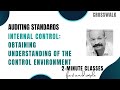 Internal Control: Obtain Understanding of the Control Environment - US Auditing Standards, CPA Exam