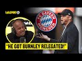 Gabby agbonlahor questions bayern munich appointing relegated burnley boss vincent kompany 