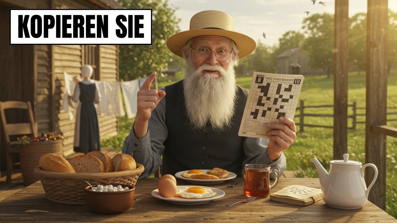 6 Dinge, die Amische Senioren täglich tun, um über 100 Jahre alt zu werden