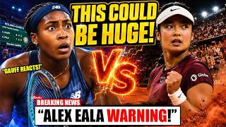 This Could Be HUGE!  Coco Gauff Reacts to Facing Alex Eala