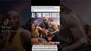 LeBron James SUR!! #NBA #nbaalltime #lebronjames #kobe #kobebryant #mamba #Lakers #lalakers #lebron