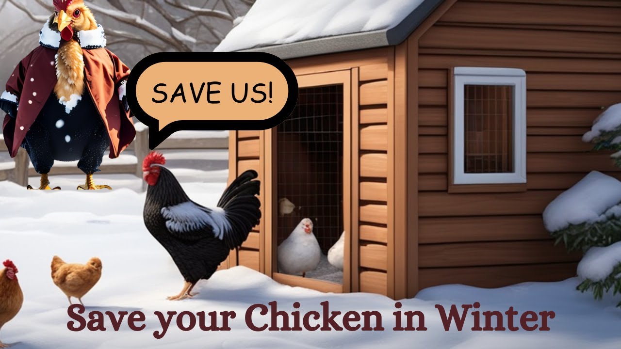 Raising Chicks In Cold Weather, Complete guide for chicken health in winter from Chicken's Land