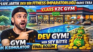 Artık Dev Bir Fitness İmparatorluğu Oldu! Gym Tamamen Bitti - Gym Simulator Final Bölüm