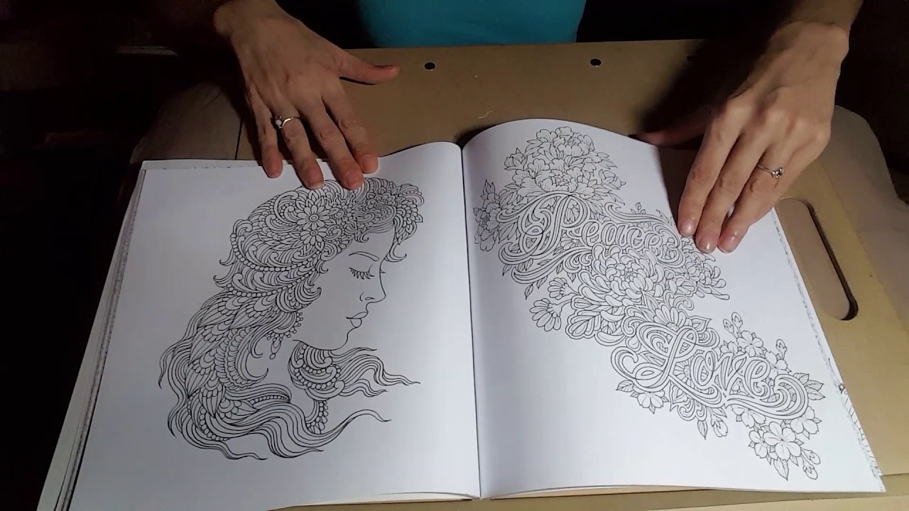 Silent flip through of Color Odyssey by Chris Garver - YouTube