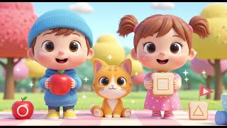 Learn Shapes for Toddlers | Circle Square Triangle Picnic | Episode 3