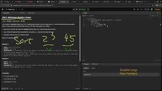 Leetcode easy problem 2974. Minimum Number Game | devops python practice