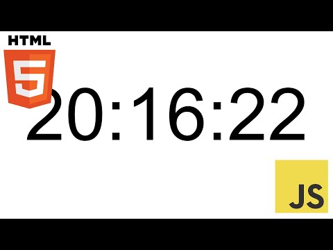 How to make a Digital Clock using Html and Javascript!