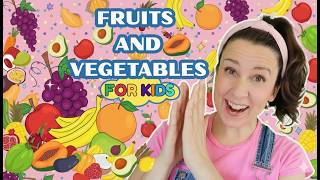 Fruits and Vegetable Names for Toddlers- First Words for Babies- Speech Therapy- English Vocabulary