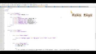 IMD318 - Individual Assignment (Personal Website)