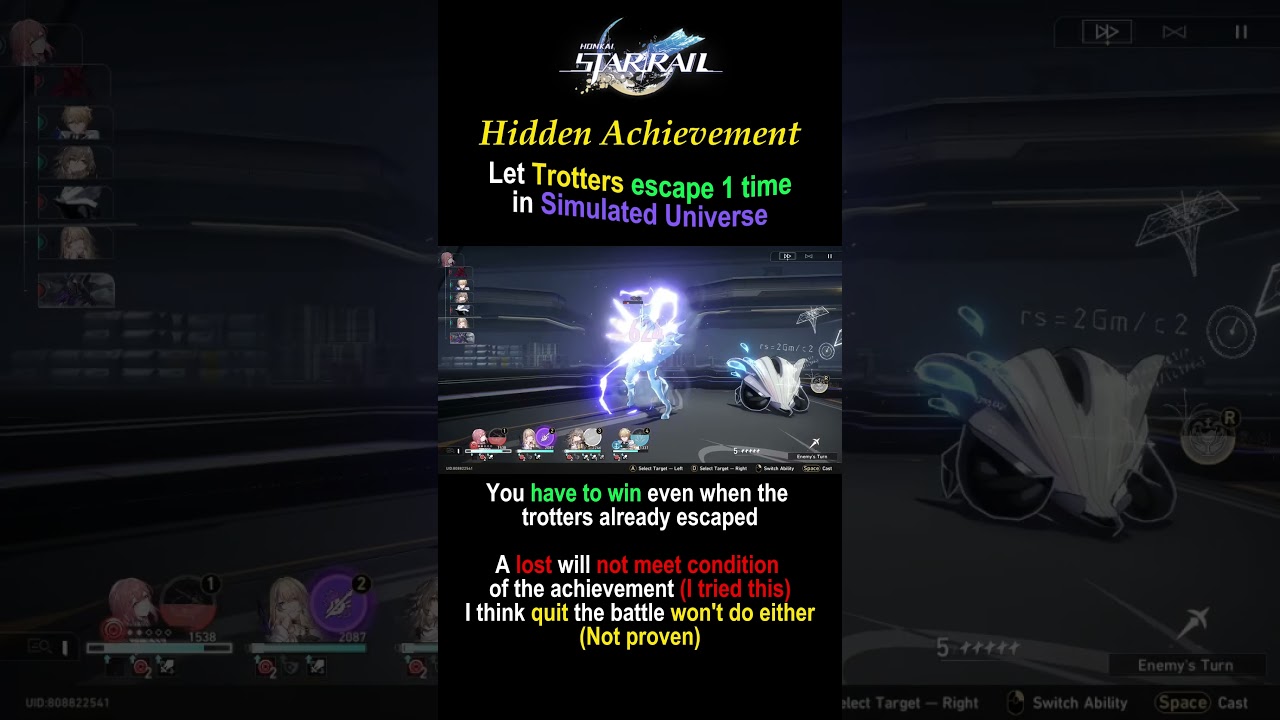 Honkai Star Rail Hidden Achievement - Don't Let It Get Away!